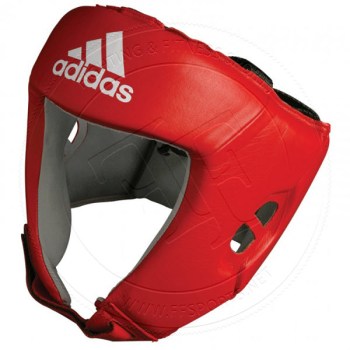 Adidas AIBA Official Headguard Red - 01